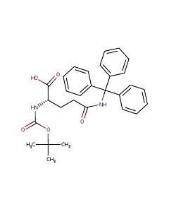 Astatech (S)-2-((TERT-BUTOXYCARBONYL)AMINO)-5-OXO-5-(TRITYLAMINO)PENTANOIC ACID; 5G; Purity 97%; MDL-MFCD00153305